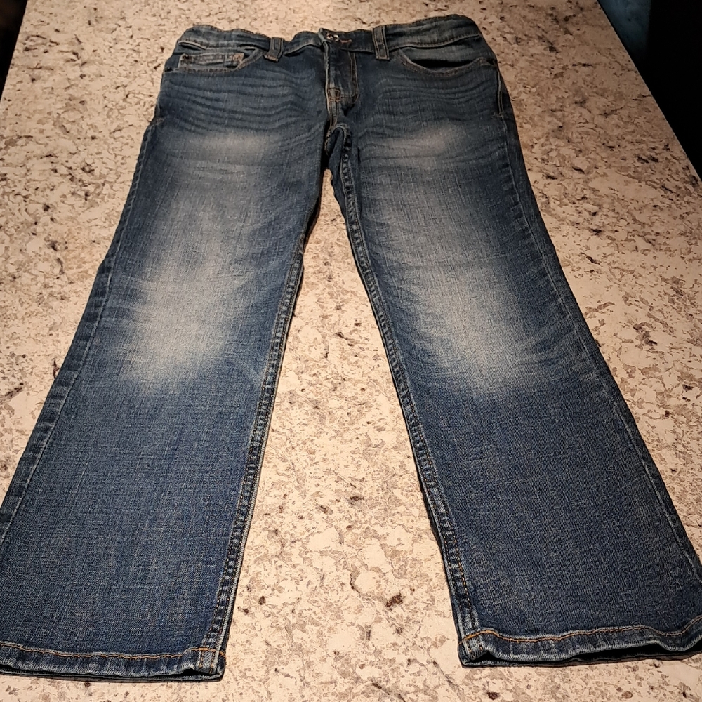 Cat & Jack Girl's Jeans Size 10 With Adjustable Waistband